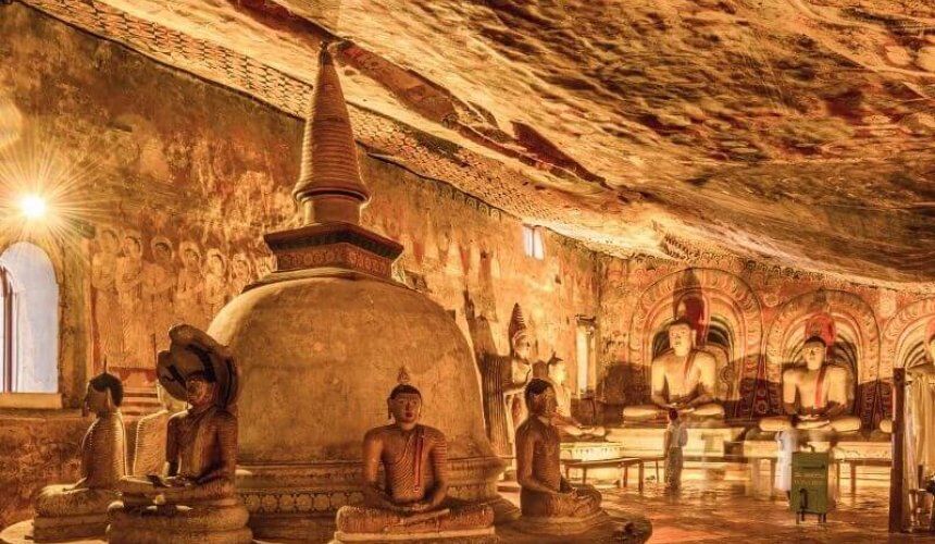 Visit Dambulla Cave Temple Sri Lanka - Go Lanka Tour Gallery Image